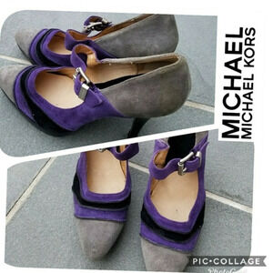 Michael Michael‎ Kors suede heels 10